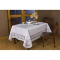 Tapestry Trading 65 in European Lace Table Cloth Ivory 652I65